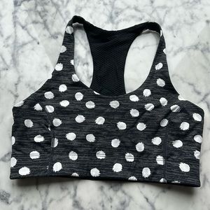 Outdoor voices polka dot bra